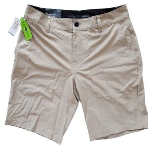 NWT RSQ Hybrid Shorts Mens 30 Khaki Repreve Recycled Stretch Quick Dry Outdoor